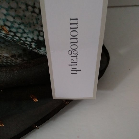 Monograph Bow Back Halter Neck Animal Print Top - Picture 8 of 13